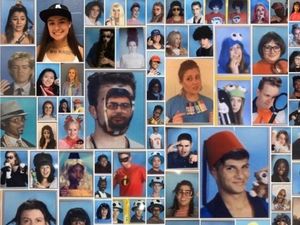 Supporting image for story: This high school lets its students dress up for ID photos and the results are incredible
