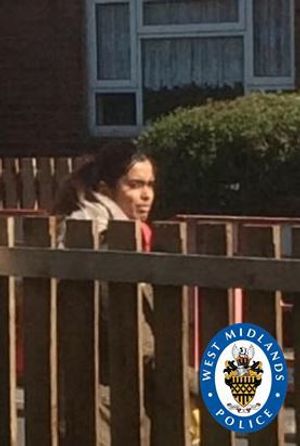 Ameena Hussain while on a courier collect