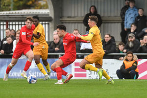Charlie Williams (centre) Credit Kieren Griffin
