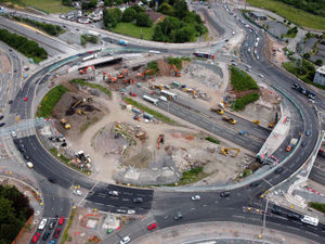 Supporting image for story: Planned weekend closure of roads around Junction 10 of M6 postponed