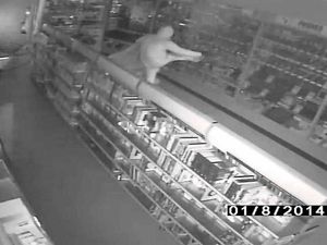 Supporting image for story: Caught on camera: Masked thieves cause £10k of damage in ram raid