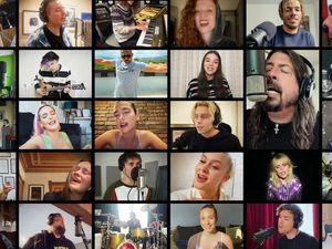 Supporting image for story: All-star Live Lounge charity song in pole position in singles chart