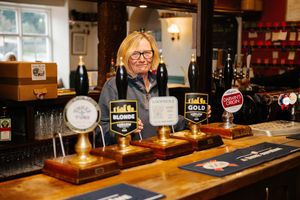 Supporting image for story: Bishop's Castle pub which celebrates culture and colour of local area and provides place for all to enjoy a pint