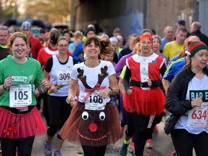 Supporting image for story: GALLERY: Bloxwich filled with fancy dress for Christmas Pudding Run
