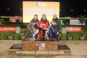 Mongys Wild with, from left, Keane Barry, Dan Wallis and Mike Davis