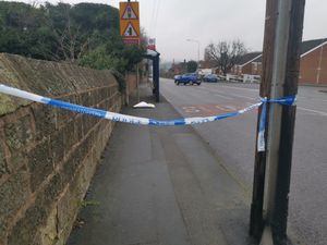 Supporting image for story: Man dies and woman left with serious injuries after car hits two pedestrians