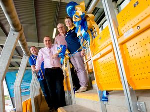 Supporting image for story: Shrewsbury Town fans pay tribute to departing chief executive Brian Caldwell