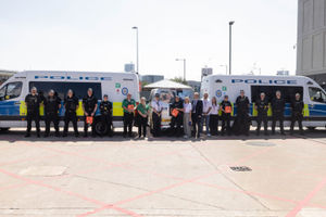 Ten police vehicles have been equipped with defib kits due to the Proceeds of Crime Act