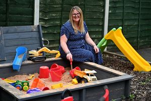 A new children's play centre in Cannock has opened: Pictured is owner Sharna Hann who is running the centre with her husband Jon.