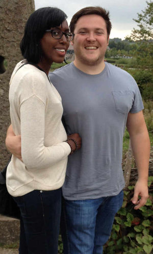 Matt and his girlfriend Jess