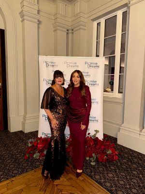 (L) Nikki Yeomans, Promise Dreams charity manager and (R) Vickie Thompson dream co-ordinator