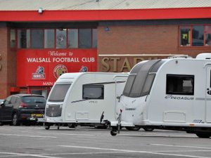 Supporting image for story: Travellers move onto Walsall FC car park