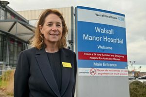 Challenging times: Joe Chadwick Bell, the chief executive of the Royal Wolverhampton & Walsall Healthcare NHS Trust