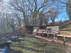 View of one are of the site.