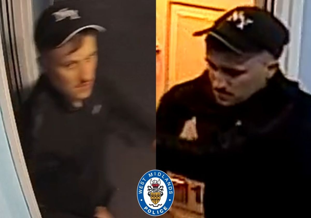 Police release image of man following midnight burglary in Walsall