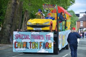 One of the carnival floats