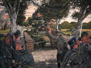 Supporting image for story: Tank hero who rose through the ranks