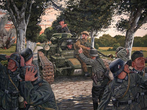 Supporting image for story: Tank hero who rose through the ranks