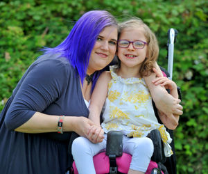 Aimee Cleary has been shielding with mother Charlotte throughout lockdown