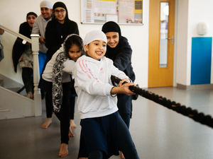 Supporting image for story: Children show 'skill and endurance' at Sikh festival on weekend