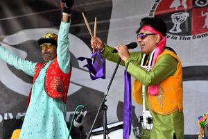 Halesowen Black Country Multicultural Day. Bhangra smash up.