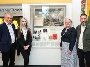 Supporting image for story: Glass from Guildhall and Bloody Sunday belt go on display to mark new initiative