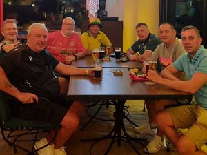 Supporting image for story: From Welsh border town to the World Cup - friends enjoy trip of a lifetime despite Iran defeat
