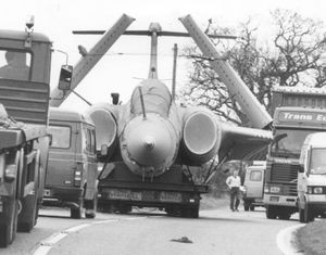 Supporting image for story: 'Why aren’t supermarket profits part of the food price debate?' - Your Letters plus a Buccaneer bomber’s journey to its new home in an iconic picture from 1993