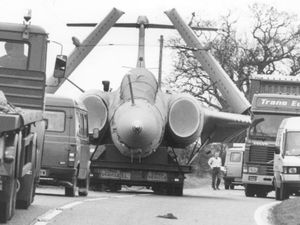 Supporting image for story: 'Why aren’t supermarket profits part of the food price debate?' - Your Letters plus a Buccaneer bomber’s journey to its new home in an iconic picture from 1993