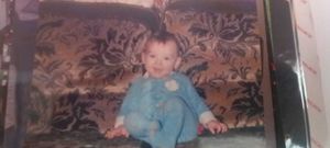 Nicholas Jones when he was a baby