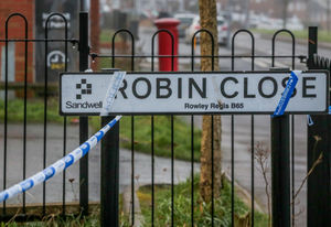 Police announced the murder investigation on Monday evening