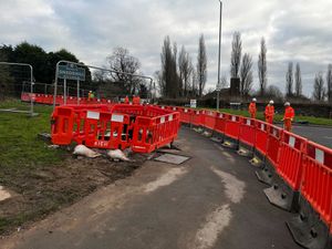 The road closure is set to be in place until March 29