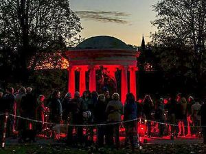 Supporting image for story: Shropshire remembers: Records broken as thousands attend Remembrance events