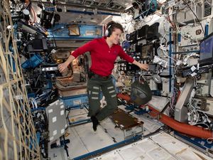 Supporting image for story: Astronaut says Nasa pulled all-female spacewalk on her recommendation