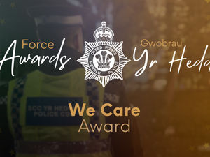 Supporting image for story: Nominate a Dyfed-Powys Police Officer, Staff Member, or Volunteer for the 2025 ‘We Care’ Award
