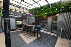 The old indoors/outdoors smoking area has also had a revamp at C21