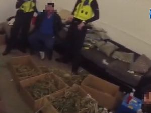 Supporting image for story: Five arrested after £115,000 worth of drugs and firearms found