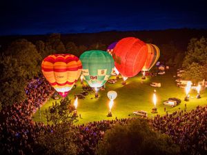 Supporting image for story: Date announced for this year's Oswestry Balloon Carnival - a spectacular weekend of family fun in support of Nightingale House Hospice