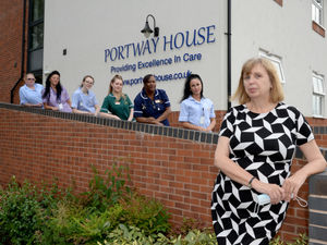 Supporting image for story: Pride for care home where all staff are double jabbed