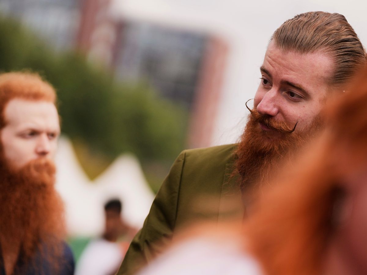Thousands of redheads celebrate their hair at Netherlands festival