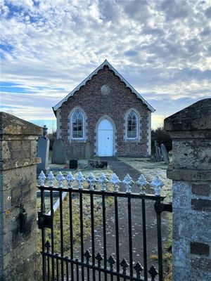 Coxall Baptist Church in Bucknell, near Craven Arms, has been given a guide price of £25k. Photo: Halls