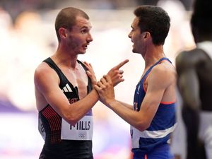 Supporting image for story: George Mills advanced to 5000 final via video review after row with French rival