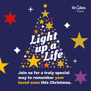 Supporting image for story: Community invited to 'Light up a Life' this Christmas with St Giles Hospice