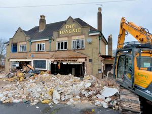 Supporting image for story: Demolition application for Telford pub - a month after it was knocked down