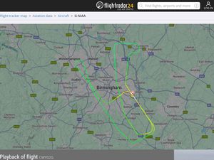 Supporting image for story: Birmingham Airport runway closed after small aircraft makes emergency landing