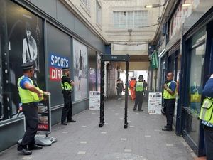 Supporting image for story: Two arrests during Walsall knife arch operation