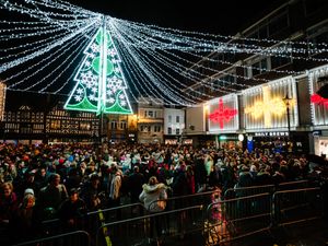 Shrewsbury Christmas Lights Switch On 2021