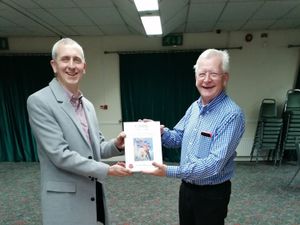 Supporting image for story: Story of Chirk's wartime heroes in print