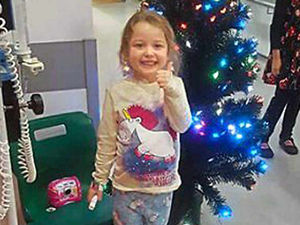 Supporting image for story: Family overwhelmed as Newport raises £2,000 for poorly Kaydence, 4