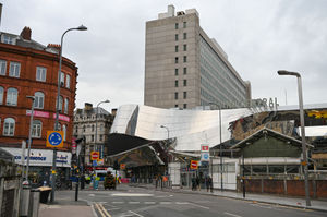 The fight happened outside Grand Central in Birmingham city centre. Photo: SnapperSK